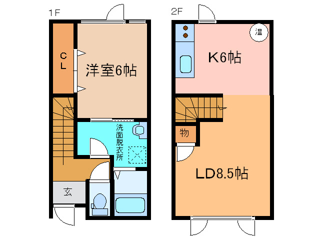 シンセイパレスの間取り