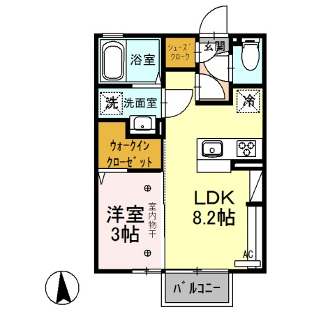 アドバンスの間取り