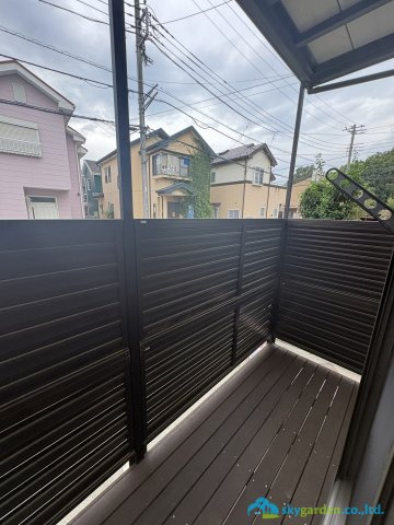 藤沢市遠藤　中古戸建のバルコニー