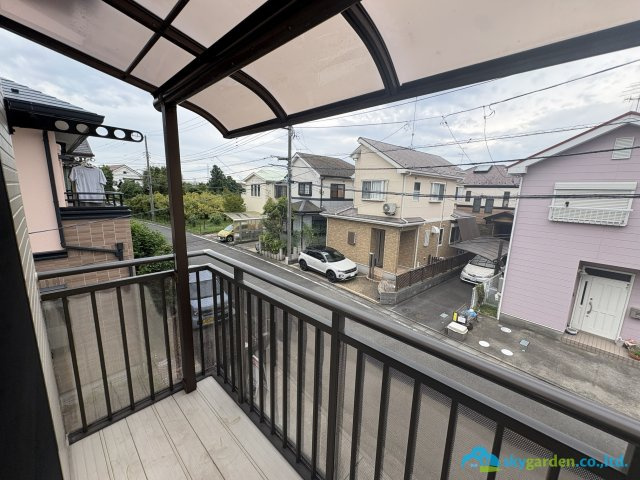 藤沢市遠藤　中古戸建のバルコニー