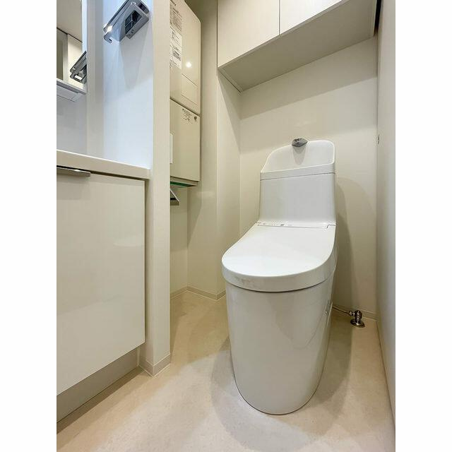 ミリアレジデンス品川中延のトイレ|コンパクトで使いやすいトイレです