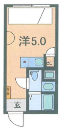 HJ PLACE 東新宿の間取り
