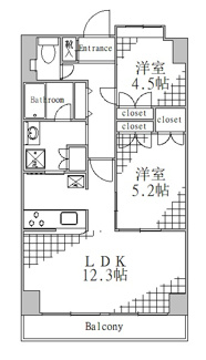 【間取り】 | プリヴェ根岸