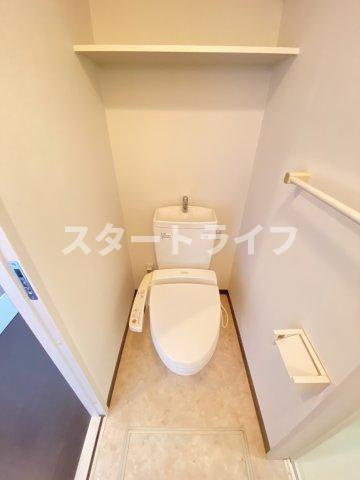 大阪市淀川区木川東４丁目の賃貸マンションのトイレ