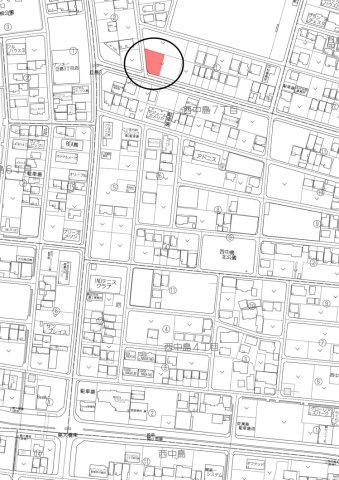 土地　旦島2丁目の地図