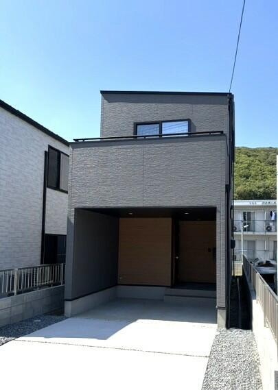 岡山市北区津島東４丁目の新築一戸建の外観パース
