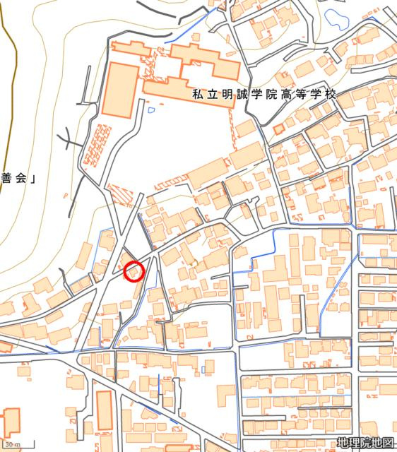 岡山市北区津島西坂２丁目の中古一戸建の地図