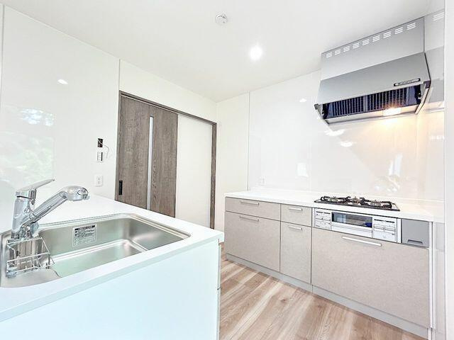 岡山市北区佐山の中古一戸建のキッチン|【リフォーム済み】キッチンは…