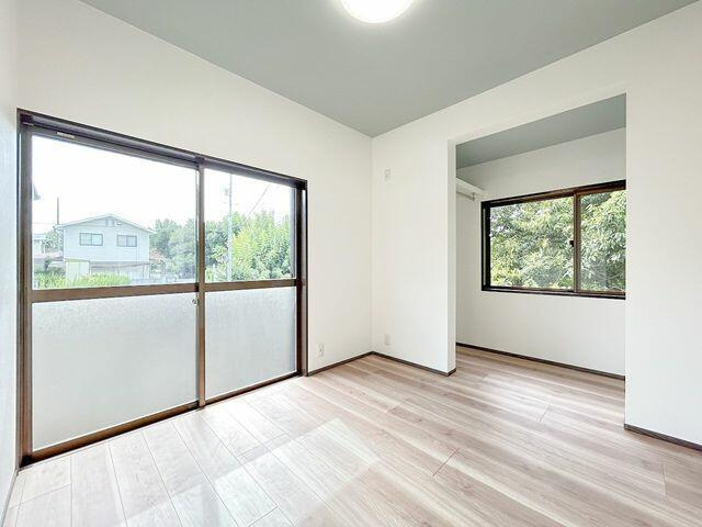 岡山市北区佐山の中古一戸建の洋室|【リフォーム済】１階５．２５…