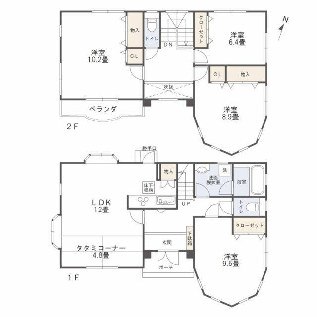 岡山市北区久米の中古一戸建