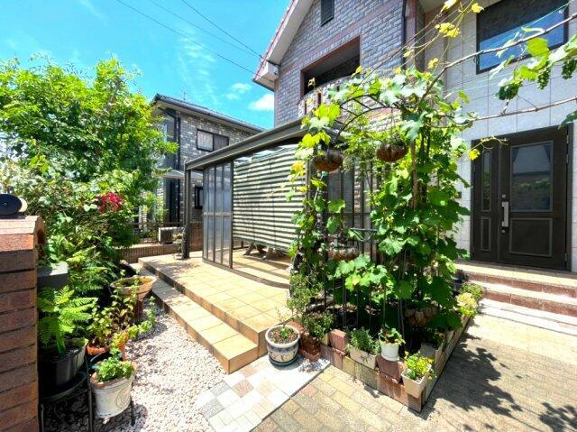 岡山市北区久米の中古一戸建の庭|・庭 綺麗に手入れされていま…