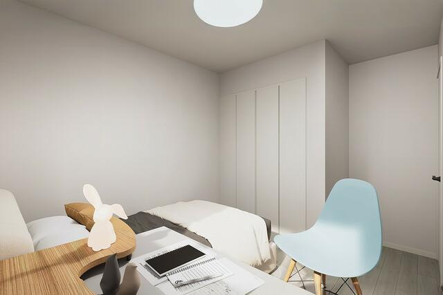 岡山市北区吉備津の新築一戸建のトイレ|子供部屋としてオススメの４帖…
