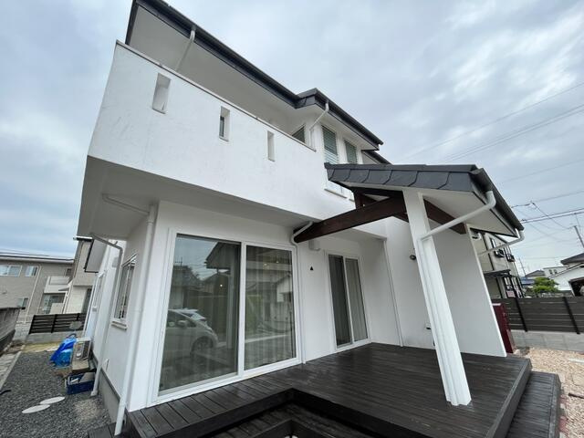 岡山市北区辛川市場の中古一戸建のバルコニー