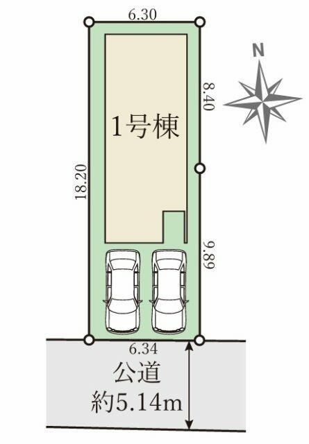 岡山市北区奥田１丁目の新築一戸建のその他|車種によっては3台可能です。
