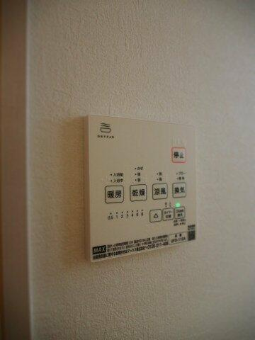 岡山市北区奥田１丁目の新築一戸建のその他|もちろん、需要の高い浴室乾燥…