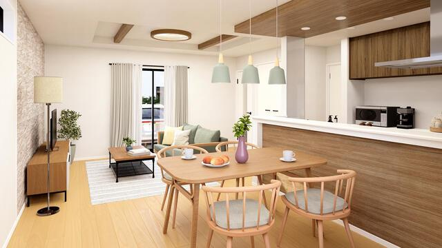 岡山市北区大元１丁目の新築一戸建のその他|掲載写真はAIにより作成したCG…