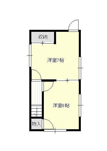 岡山市北区足守の中古一戸建の間取り