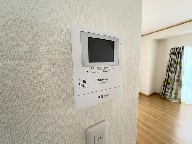 岡山市北区足守の中古一戸建の防犯設備