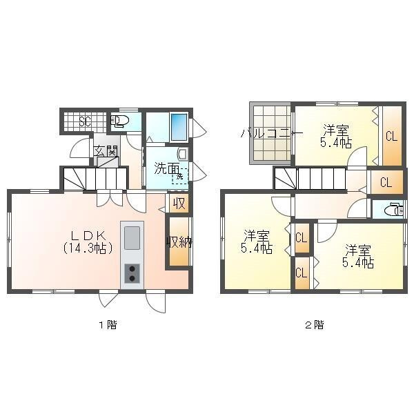 岡山市北区万成西町の新築一戸建