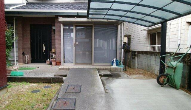 岡山市北区平田の中古一戸建の外観