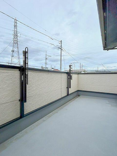 岡山市北区花尻ききょう町の中古一戸建のバルコニー|【バルコニー】バルコニーのお…