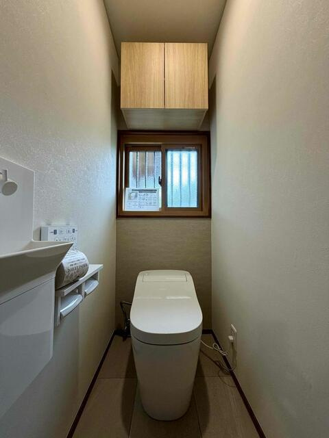 岡山市北区芳賀の中古一戸建のトイレ|トイレです。