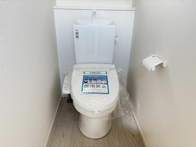 岡山市北区撫川の新築一戸建のトイレ|１階トイレです。