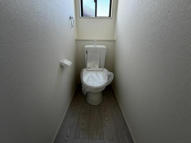 岡山市北区撫川の新築一戸建のトイレ|２階トイレです。
