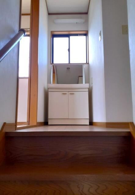 岡山市北区撫川の中古一戸建の独立洗面台|２Ｆ
