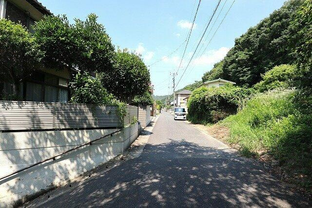 岡山市北区津高の中古一戸建の庭