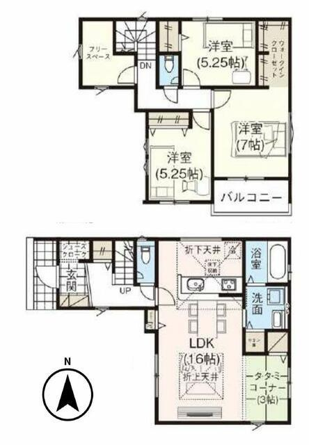 岡山市北区津島本町の新築一戸建