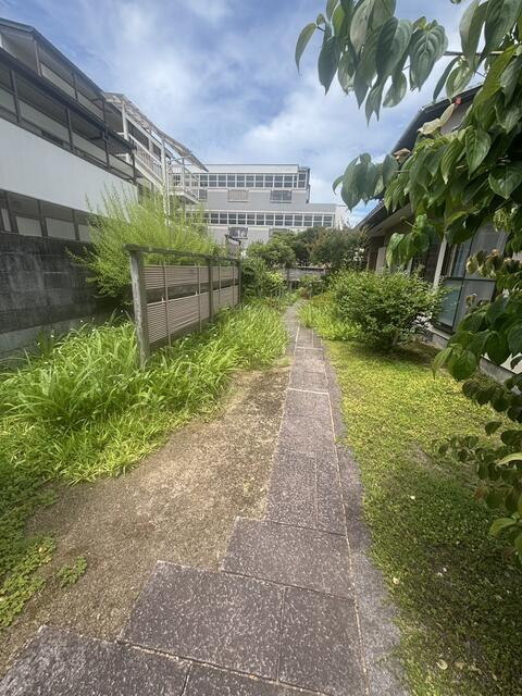 岡山市北区津島東４丁目の中古一戸建の庭