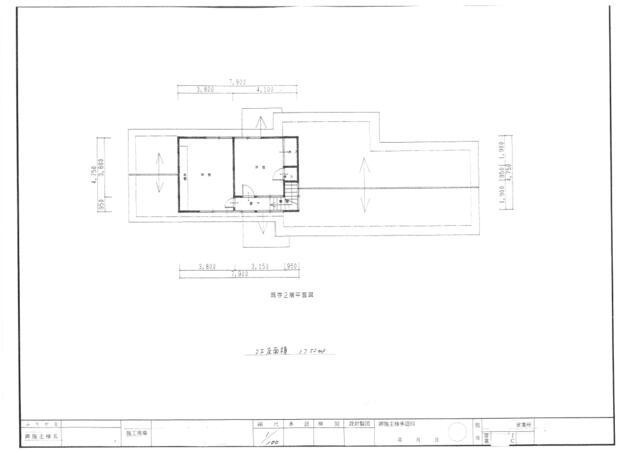 岡山市北区津島東４丁目の中古一戸建の区画図