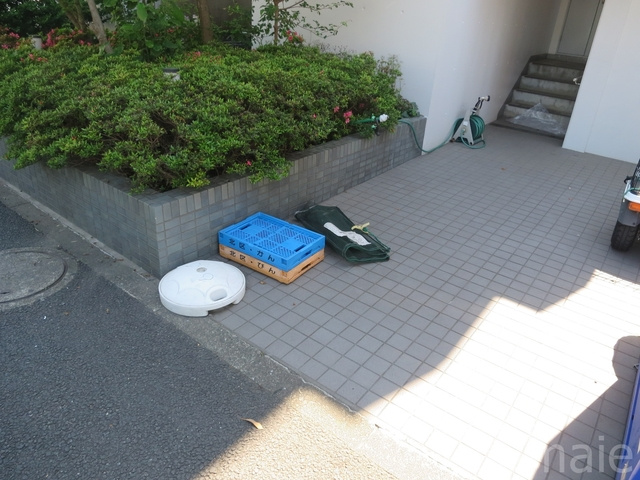 リベルジェ尾久駅前のその他共用部分|敷地内ゴミ置き場になります☆