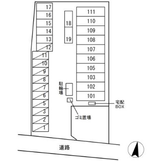 【区画図】 | ラ カンタービレ