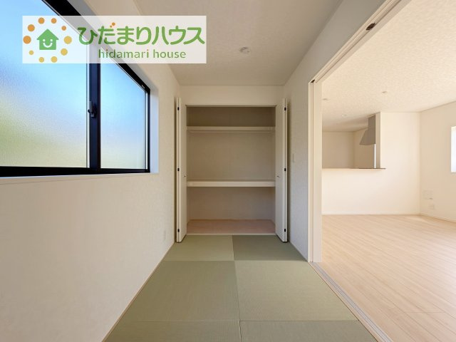 【収納】 | 土浦市天川第4　新築戸建 | 和室の収納は横開きクローゼット！
しまった物の出し入れも楽々です(^^)