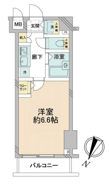 【間取り】 | フェニックス渋谷本町