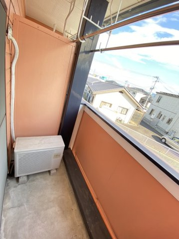 サンハイツ鎌田のバルコニー