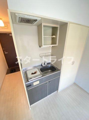 大阪市東淀川区東中島２丁目の賃貸マンションのキッチン