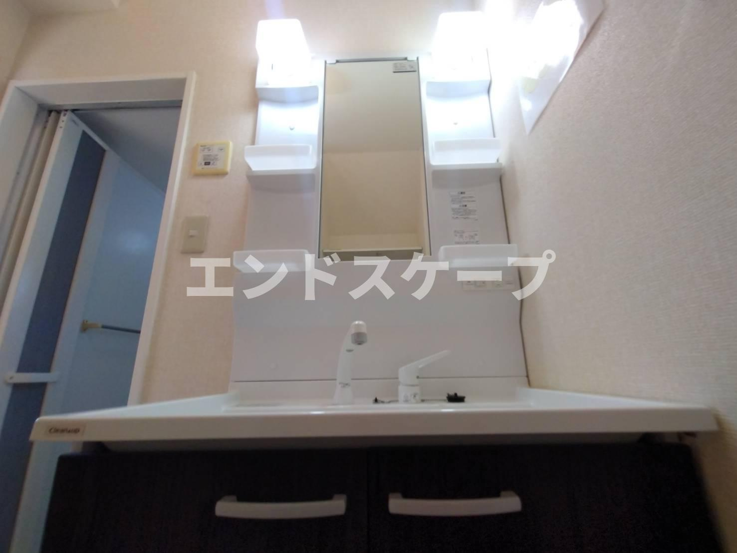 エル古城　Ⅰ/Ⅱ/Ⅲ Ⅲの洗面所|高崎、前橋のお部屋探しはエンドスケープまで！お客様の理想お聞かせ下さい♪