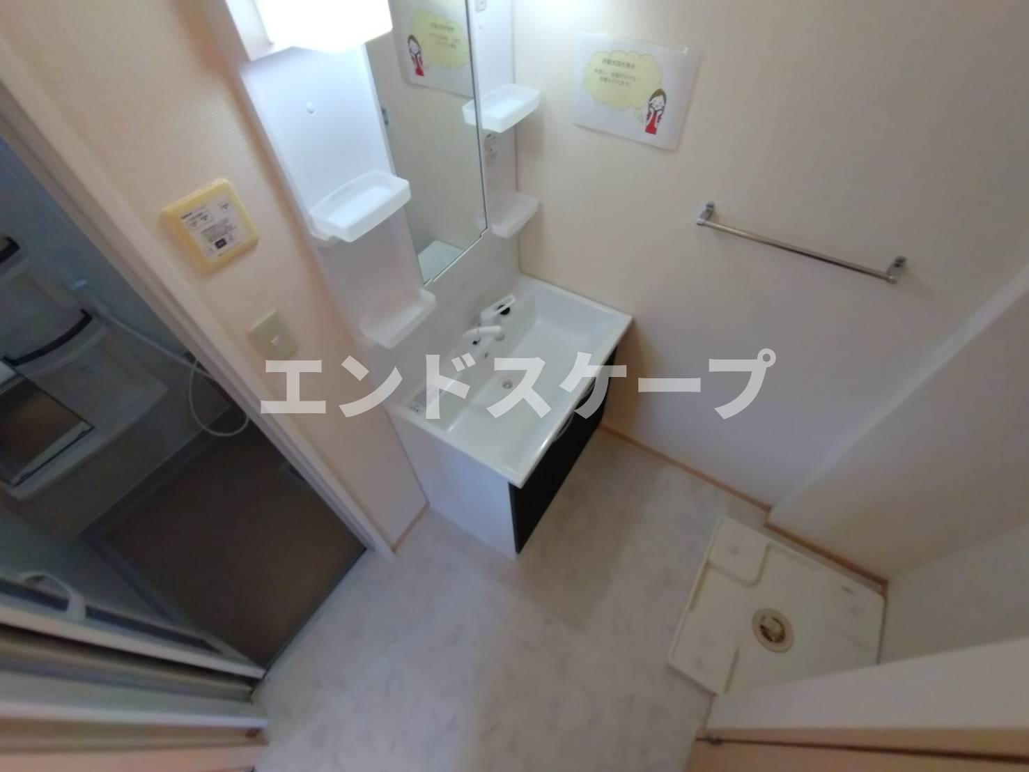 エル古城　Ⅰ/Ⅱ/Ⅲ Ⅲの洗面所|高崎、前橋のお部屋探しはエンドスケープまで！お客様の理想お聞かせ下さい♪