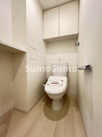 アジールコート池尻大橋のトイレ|落ち着いたトイレです