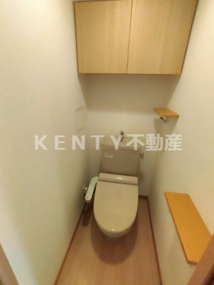 【トイレ】 | ルーブル蒲田九番館 | 落ち着いた色調のトイレです