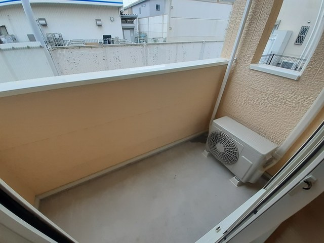 ラシュレ白浜のバルコニー