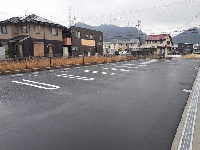 ラシュレ白浜の駐車場