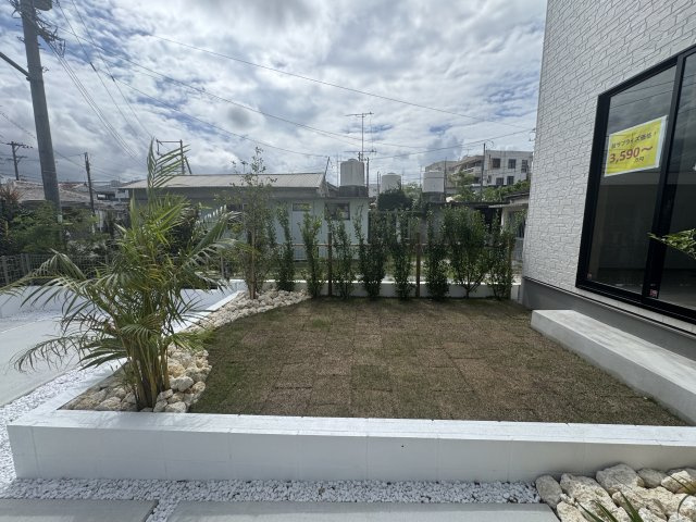 南城市大里仲間（全8棟）C号棟の庭|※同仕様写真です