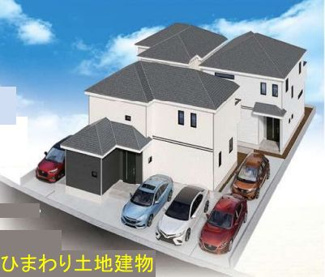 【外観パース】 | 中央区上溝 A号棟 | イメージパースです。実際とは異なる場合があります。