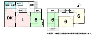 【間取り】 | 北葛城郡河合町高塚台2丁目