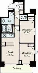 S-RESIDENCE葵Ⅱの間取り