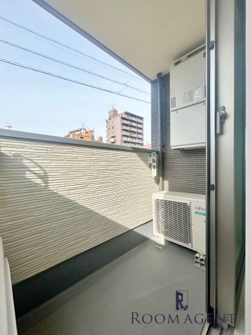 ハーモニーテラス大杉町のバルコニー